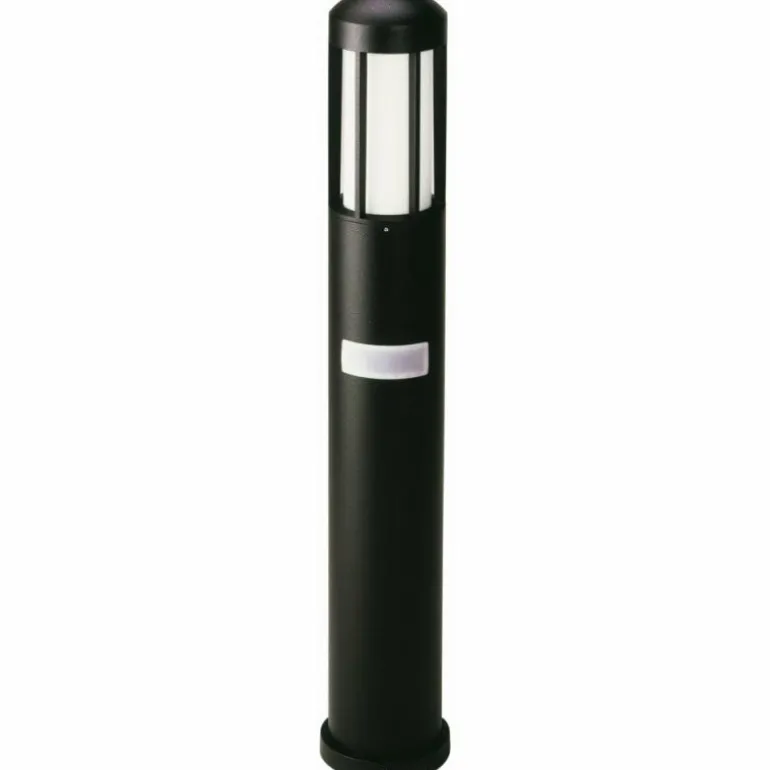 Borne d'éclairage Albert 2009 Noir, 1 lumière, Détecteur de mouvement