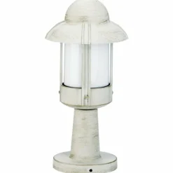 Borne d'éclairage Albert 530 Or, Blanc, 1 lumière