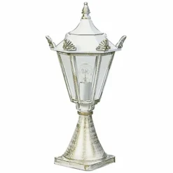 Borne d'éclairage Albert 533 Or, Blanc, 1 lumière