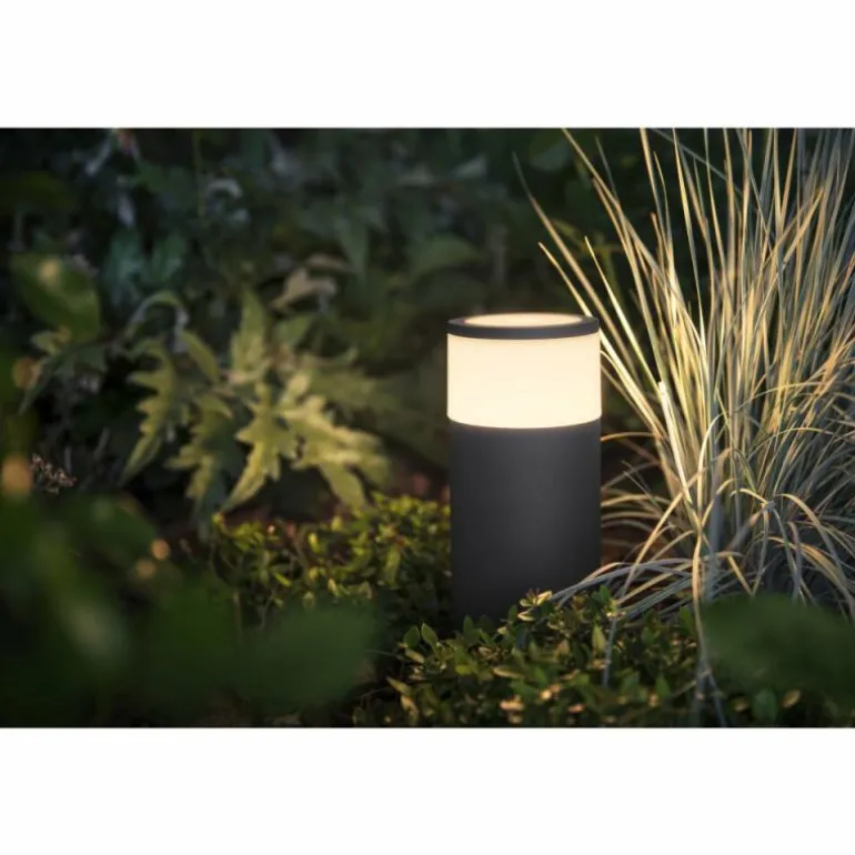 Borne d'éclairage, kit d'extension Philips Hue Ambiance White & Color Calla LED Noir, 1 lumière, Changeur de couleurs