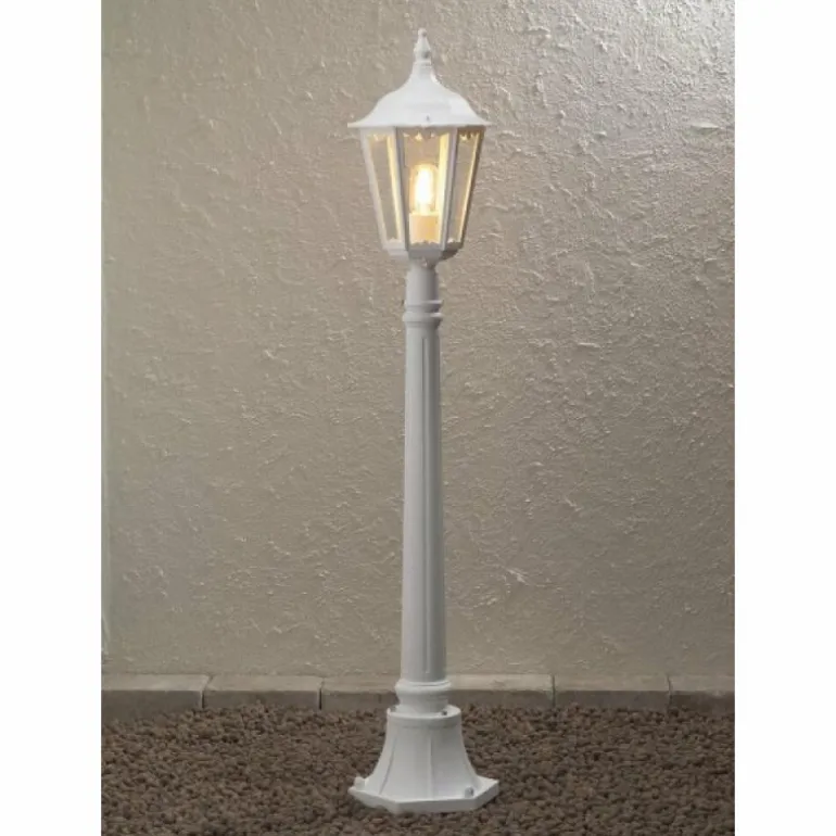 Borne d'éclairage Konstsmide Firenze Blanc, 1 lumière