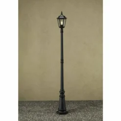 Borne d'éclairage Konstsmide Firenze Noir, 1 lumière