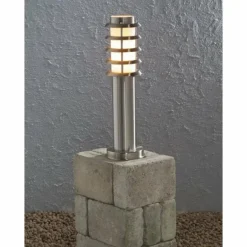 Borne d'éclairage Konstsmide Trento Acier inoxydable, 1 lumière
