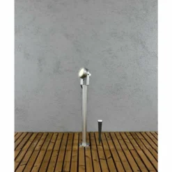 Borne d'éclairage Konstsmide Monza LED Aluminium, 3 lumières