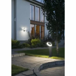 Borne d'éclairage Konstsmide Asti LED Anthracite, 30 lumières
