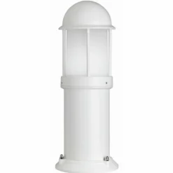 Borne d'éclairage LCD Ilmenau Blanc, 1 lumière