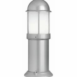 Borne d'éclairage LCD Ilmenau Argenté, 1 lumière