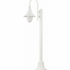 Borne d'éclairage LCD Lengerich Blanc, 1 lumière