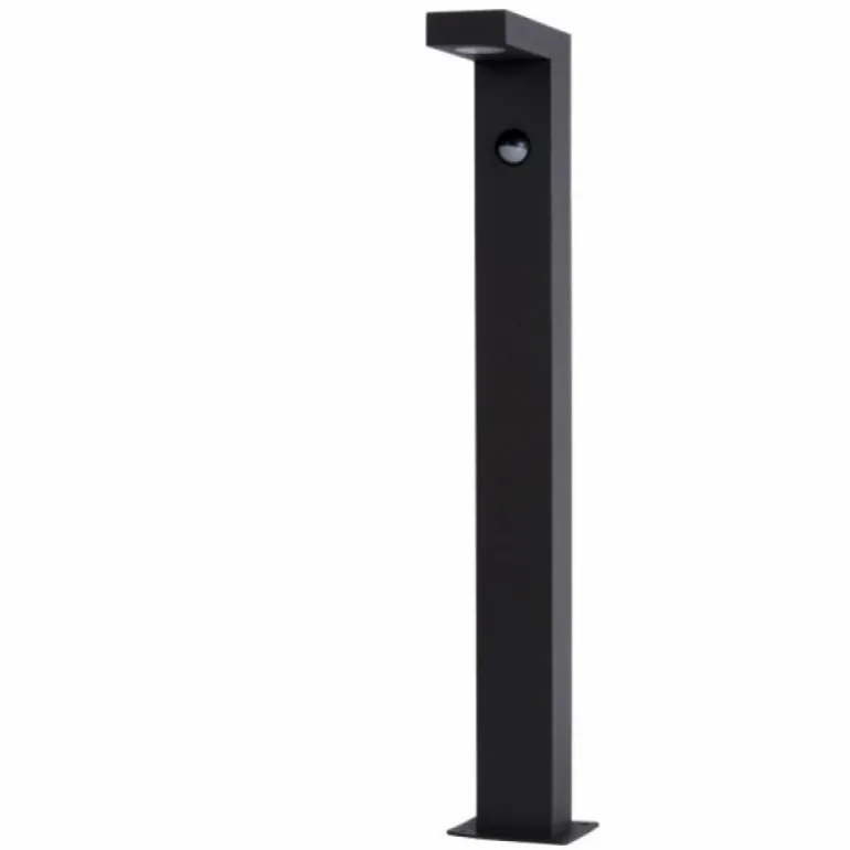 Borne d'éclairage Lucide TEXAS-IR LED Noir, 1 lumière