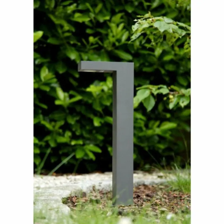 Borne d'éclairage Lucide TEXAS LED Noir, 1 lumière