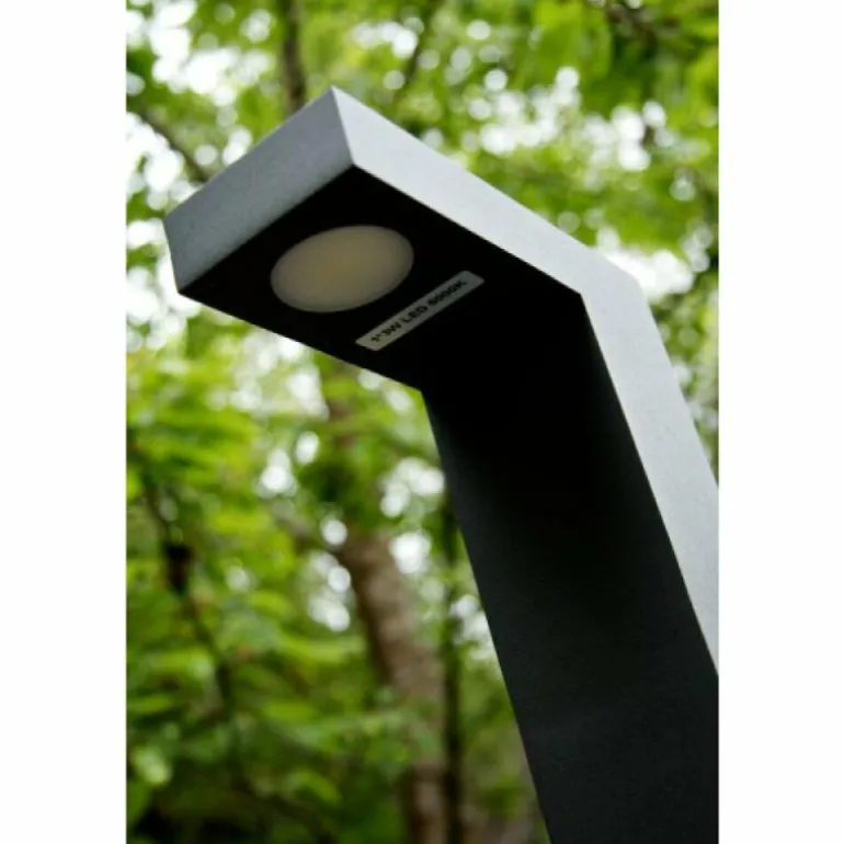Borne d'éclairage Lucide TEXAS LED Noir, 1 lumière