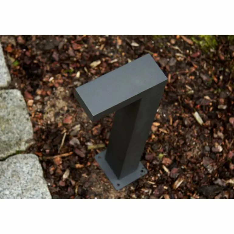 Borne d'éclairage Lucide TEXAS LED Noir, 1 lumière