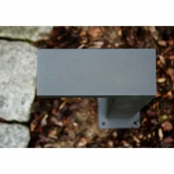 Borne d'éclairage Lucide TEXAS LED Noir, 1 lumière