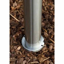 Borne d'éclairage Massive myGarden UTRECHT Acier inoxydable, Blanc, 1 lumière, Détecteur de mouvement