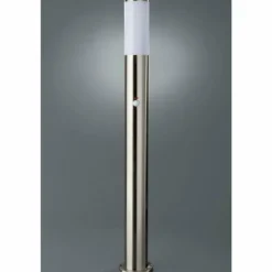 Borne d'éclairage Massive myGarden UTRECHT Acier inoxydable, 1 lumière, Détecteur de mouvement