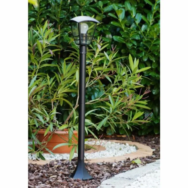 Borne d'éclairage Philips myGarden CREEK Noir, Transparent, 1 lumière