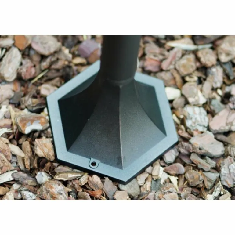 Borne d'éclairage Philips myGarden CREEK Noir, Transparent, 1 lumière