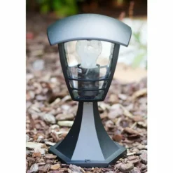 Borne d'éclairage Philips myGarden CREEK Noir, Transparent, 1 lumière
