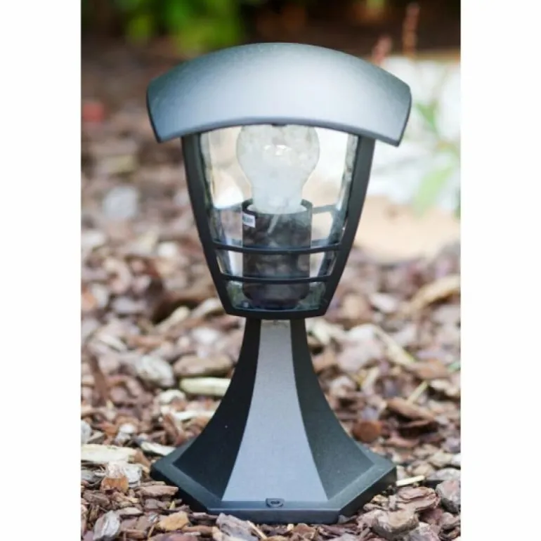 Borne d'éclairage Philips myGarden CREEK Noir, Transparent, 1 lumière