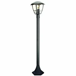 Borne d'éclairage Philips myGarden CREEK Noir, 1 lumière