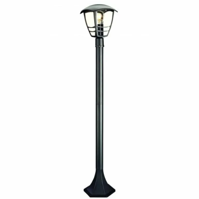 Borne d'éclairage Philips myGarden CREEK Noir, 1 lumière