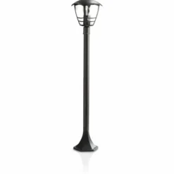Borne d'éclairage Philips myGarden CREEK Noir, 1 lumière