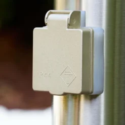 Borne d'éclairage Tunes Acier inoxydable, 1 lumière