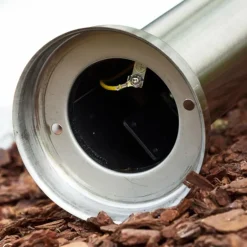 Borne d'éclairage Tunes Acier inoxydable, 1 lumière