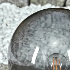 Borne lumineuse Bostarenga Anthracite, 1 lumière, Détecteur de mouvement