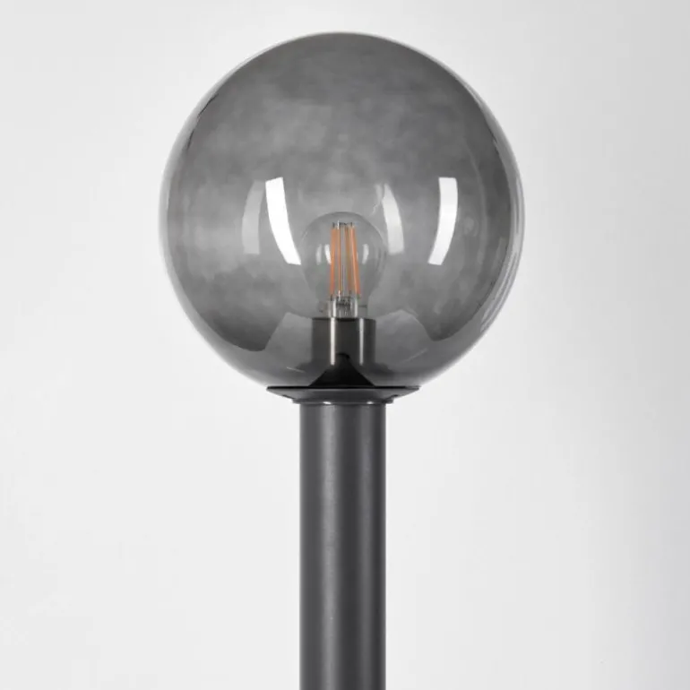 Borne lumineuse Bostarenga Anthracite, 1 lumière