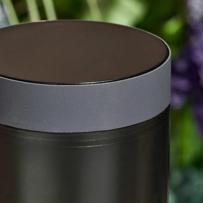 Borne lumineuse Gaborone Anthracite, 1 lumière, Détecteur de mouvement