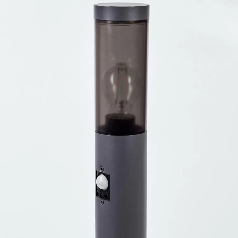 Borne lumineuse Gaborone Anthracite, 1 lumière, Détecteur de mouvement