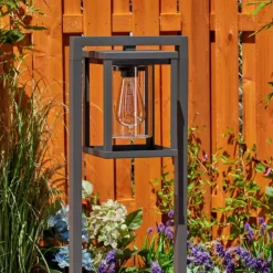 Borne lumineuse Parkkola Anthracite, 1 lumière