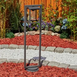 Borne lumineuse Parkkola Anthracite, 1 lumière