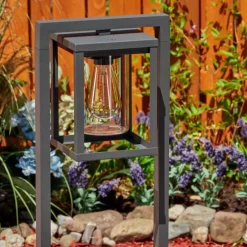 Borne lumineuse Parkkola Anthracite, 1 lumière