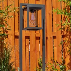 Borne lumineuse Parkkola Anthracite, 1 lumière