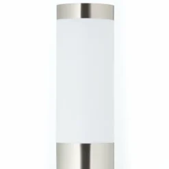 Borne lumineuse Brilliant Dody Argenté, 1 lumière, Détecteur de mouvement