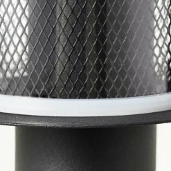 Borne lumineuse Brilliant Detroit Noir, 1 lumière