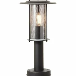 Borne lumineuse Brilliant Detroit Noir, 1 lumière