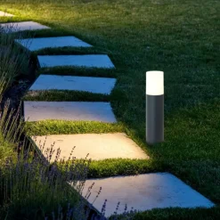 Borne lumineuse Brillliant Aberdeen Noir, 1 lumière