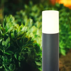 Borne lumineuse Brillliant Aberdeen Noir, 1 lumière