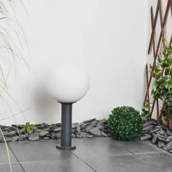 Borne lumineuse Bubodefo Anthracite, 1 lumière