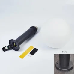 Borne lumineuse Bubodefo Anthracite, 1 lumière