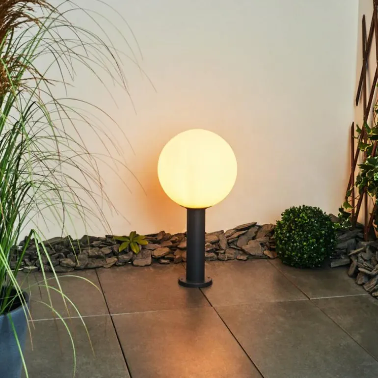 Borne lumineuse Bubodefo Anthracite, 1 lumière