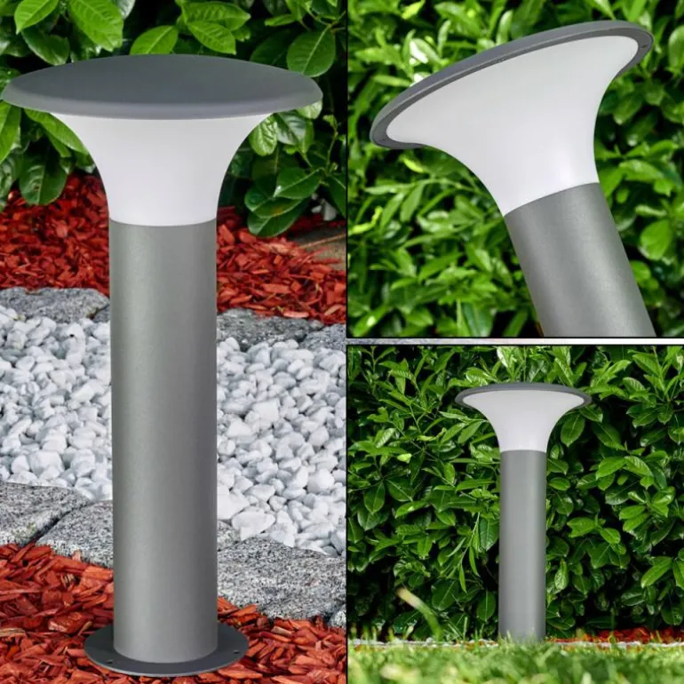 Borne lumineuse Chelmsford LED Anthracite, 1 lumière