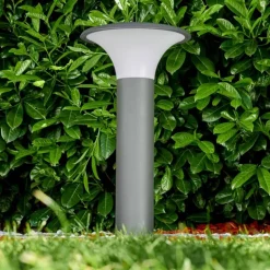 Borne lumineuse Chelmsford LED Anthracite, 1 lumière