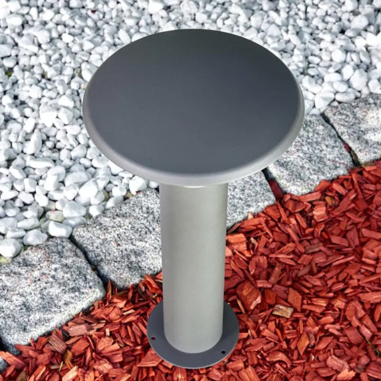 Borne lumineuse Chelmsford LED Anthracite, 1 lumière