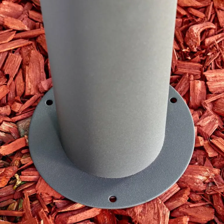 Borne lumineuse Chelmsford LED Anthracite, 1 lumière