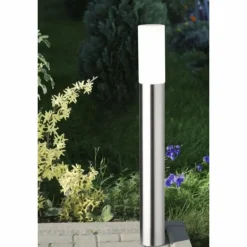 Borne lumineuse CMD Aqua Polo Acier inoxydable, 1 lumière