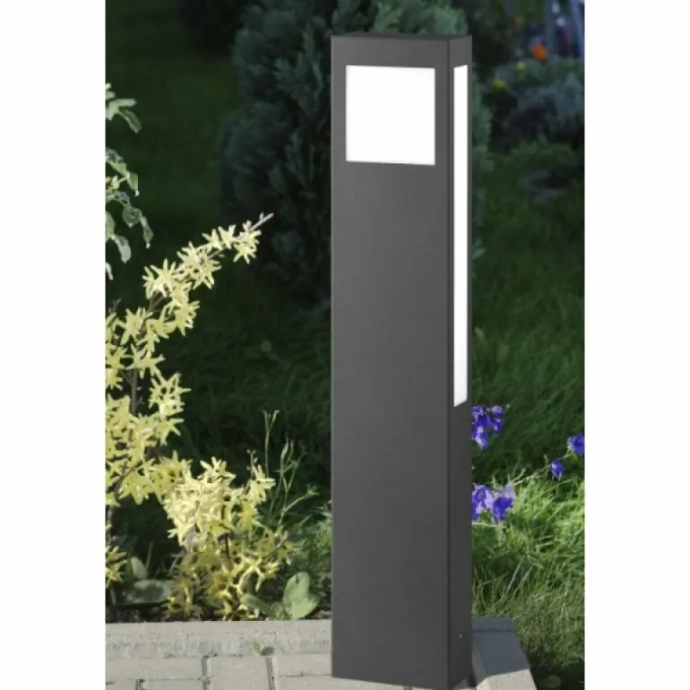 Borne lumineuse CMD Aqua Paulo Anthracite, 1 lumière